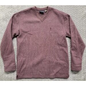 Guess USA Question Mark Logo Crewneck‎ Sweatshirt Purple Men’s Size XL